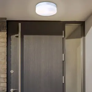 Comparateur de prix : GLOBO Plafonnier Ext?Rieur Rond Vranos D.24xh.6.5cm