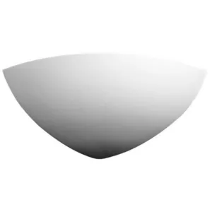 austrolux KOLARZ Applique murale Bisquitte, blanc, largeur 21 cm, plâtre pas cher
