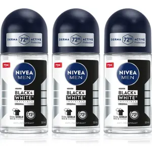 NIVEA MEN Black & White Invisible Original bille anti-transpirant cond... pas cher