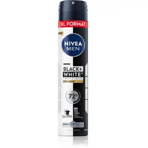 NIVEA MEN Black & White Epic Night spray anti-transpirant pour homme 2...