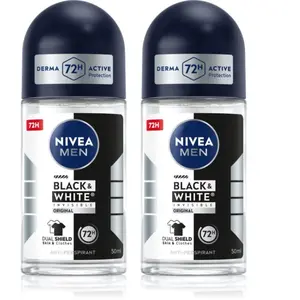 NIVEA MEN Black & White Invisible Original bille anti-transpirant cond... pas cher