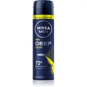 NIVEA MEN Deep Sport spray anti-transpirant pour homme 150 ml pas cher