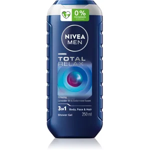 NIVEA MEN Total Relax gel douche relaxant pour homme 250 ml pas cher