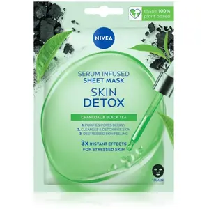 Comparateur de prix : NIVEA SKIN DETOX Masque en feuille avec sérum détox, 1 pc