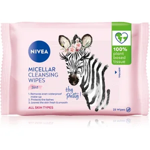 Nivea Micellar lingettes nettoyantes visage 3 en 1 25 pcs pas cher