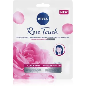 Comparateur de prix : Nivea Rose Touch Masque Visage Hydratant à l'Acide Hyaluronique Bio 75 ml