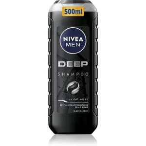 NIVEA MEN Deep shampoing fortifiant 500 ml pas cher