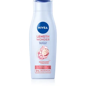 NIVEA Length Wonder shampoing fortifiant anti-pointes fourchues 400 ml pas cher
