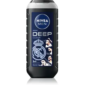 NIVEA MEN Real Madrid gel douche rafraîchissant 3 en 1 250 ml