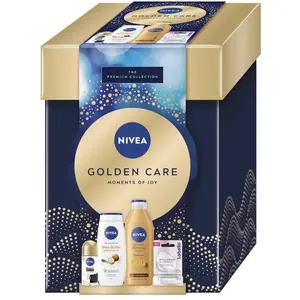 NIVEA Golden Care coffret cadeau nutrition et hydratation pas cher