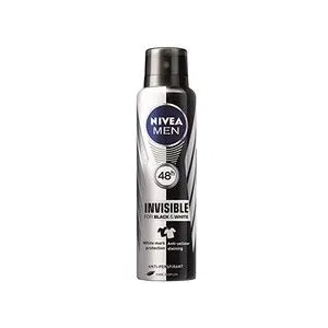 Nivea Men Invisible Black & White spray anti-transpirant Fresh 150 ml pas cher