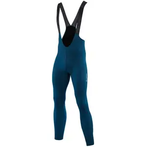 Loeffler cuissard a bretelles long m bike bib tights thermo elastic pour homme bleu
