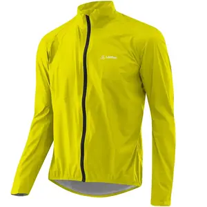 Löffler Loeffler veste de cyclisme a manches longues m veste de velo wpm pocket jaune pas cher