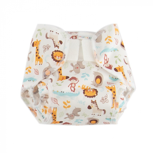 Popolini - Culotte de protection à tailles Popowrap - Safari XL pas cher