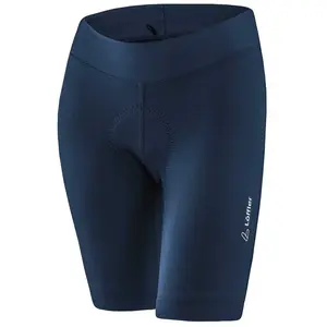 Löffler - Women's Bike Short Tights Tour - Pantalon de cyclisme taille 44, bleu pas cher