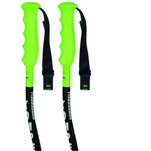 Comparateur de prix : Komperdell - Bâtons de ski course - Nationalteam Alu Super-G Junior en Aluminium - Taille 95 cm - Vert