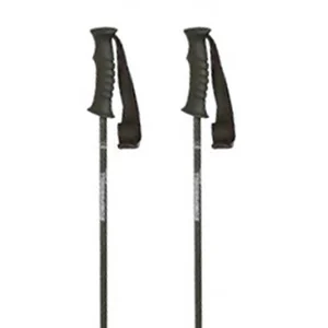 Bâtons Komperdell Rental Carbon noir enfant (paire) - 80 pas cher