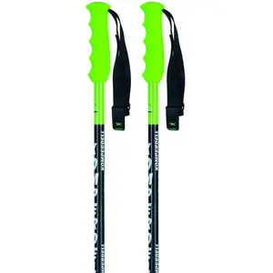 Komperdell - Bâtons de ski course - Nationalteam Alu 18 Mm en Aluminium - Taille 120 cm - Vert pas cher