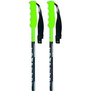 Comparateur de prix : Komperdell - Bâtons de ski course - Nationalteam Alu 18 Mm en Aluminium - Taille 125 cm - Vert