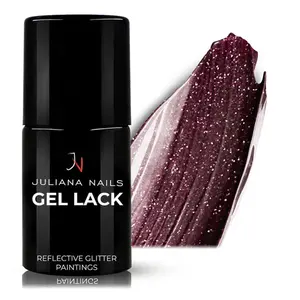 Vernis Semi-Permanent Gel Lack Juliana Nails glitter paintings pas cher