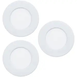 Comparateur de prix : EGLO connect Luminaire encastrable LED Fueva 6-Z, blanc, lot de 3