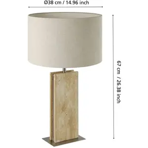 Eglo BELESAR Lampe de table, E27, 390408, pas cher