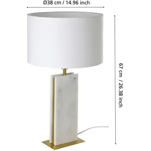 Eglo BELESAR Lampe de table, E27, 390409, pas cher