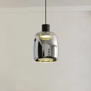 EGLO connect Suspension LED Molochio-Z, à 1 lampe, noir pas cher