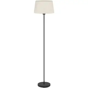 Comparateur de prix : EGLO Lampe sur pied Febres, noir/blanc