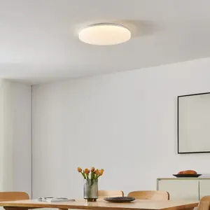 Plafonnier Frania-z Smart White Ø 43cm Effet Cristal - 902197