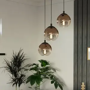 Eglo ARISCANI Suspension E27, 3 sources lumineuses, 901925, pas cher