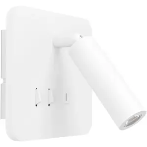 Eglo FANZAROTTA Applique murale avec fiche, avec USB, LED, 902165, pas cher
