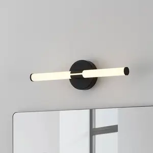 Comparateur de prix : EGLO Applique murale LED Ramola, noir, largeur 45 cm, IP44, CCT