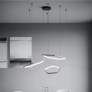 Suspension LED Stars of Light Estrella, bronze, à 3 lampes, CCT