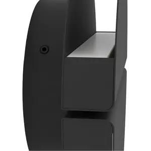 Comparateur de prix : EGLO Applique d'extérieur LED Vascella, noire, Ø 18 cm, métal