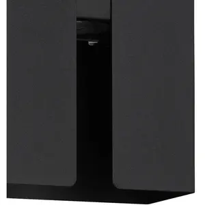 Comparateur de prix : EGLO Applique d'extérieur LED Briscola, noir, hauteur 20 cm Métal, CCT