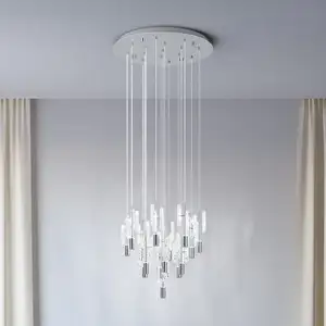 Eglo ALEMDINA Suspension LED, 15 sources lumineuses, 390477, pas cher