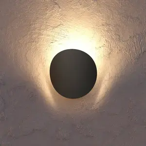 EGLO Applique d'extérieur LED Briale, noir, hauteur 20 cm Métal, CCT pas cher