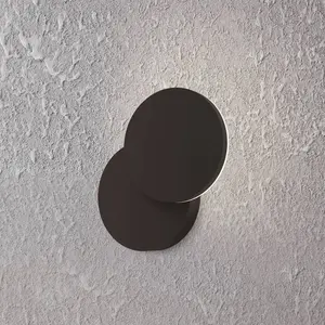 Comparateur de prix : EGLO Applique d'extérieur LED Pedersano, noire, Ø 14 cm, métal