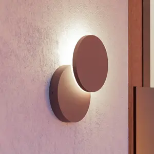 EGLO Applique d'extérieur LED Pedersano, couleur rouille, Ø 14 cm Méta...Vendu parluminaire