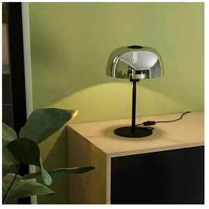 Comparateur de prix : EGLO Lampe à poser Solo 2, noir transparent/noire