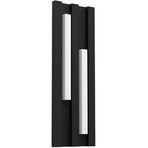 Comparateur de prix : EGLO Applique d'extérieur LED Fandina, noir