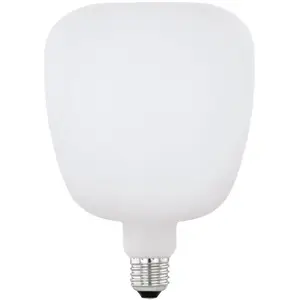 EGLO Ampoule LED E27 4,5 W Big Size plate 2 700 K opale