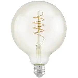 EGLO Ampoule globe LED E27 G125 4 W 2 200 K fil pas cher