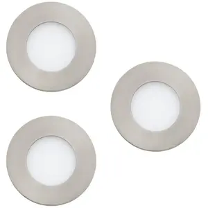 Comparateur de prix : EGLO connect Fueva-C LED spot encastré 8,6cm, Set de 3 pièces