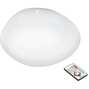 Comparateur de prix : Eglo - Plafonnier led rvb sileras-z 3x7.2w 2700-6500k blanc - 900128