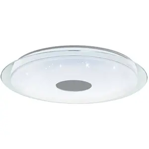 Comparateur de prix : Plafonnier en plastique blanc lanciano-z led int 38,1w