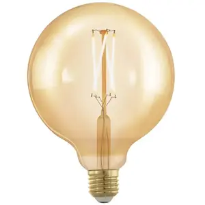EGLO Ampoule globe LED E27 G125 4 W 1 700 K fil doré pas cher