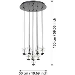 Eglo PIANOPOLI 2 Suspension LED, 390277, pas cher