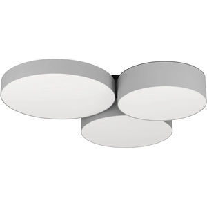 Comparateur de prix : EGLO Connect Plafonnier led barbano-z dimmable tissu gris l82cm